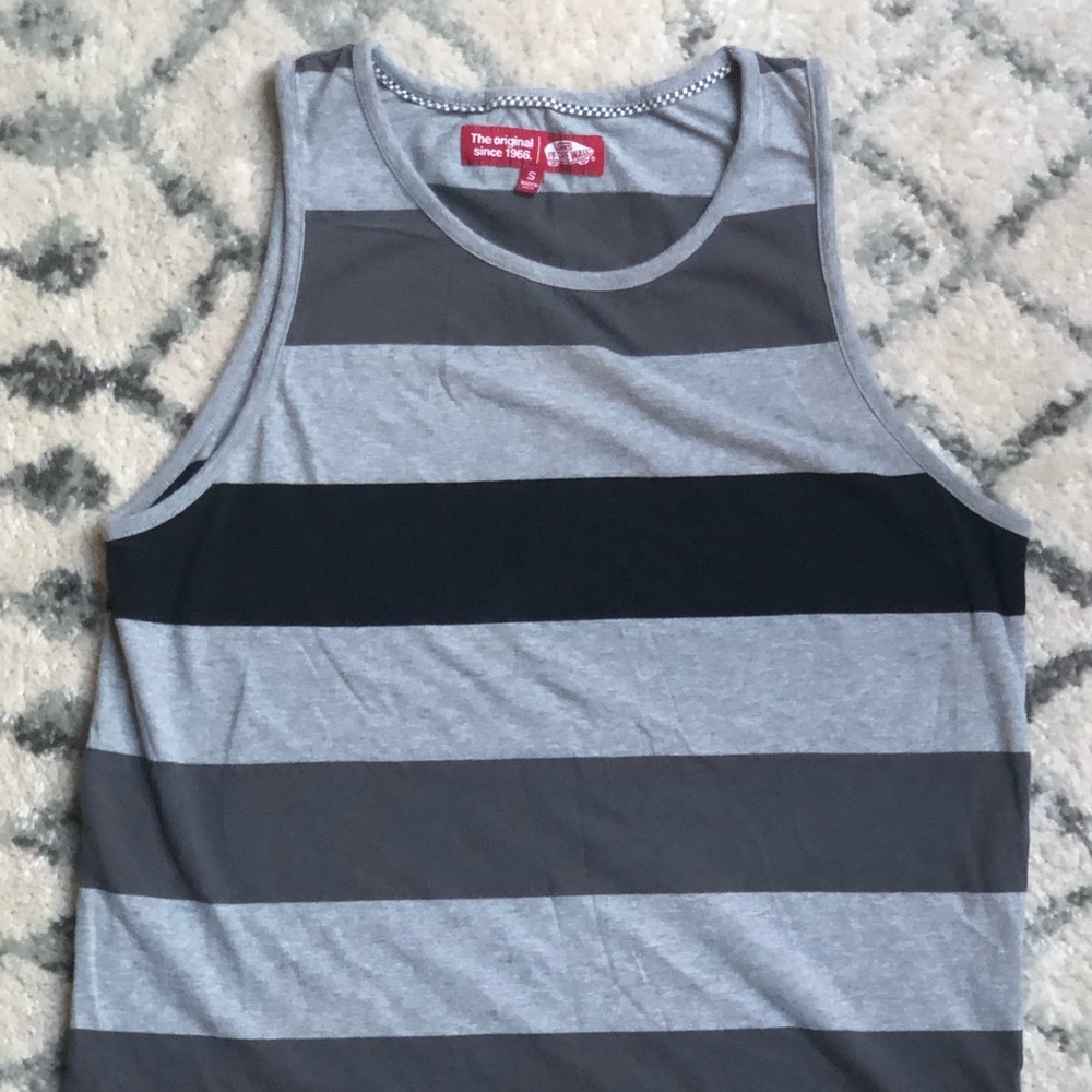 Vans striped tank top